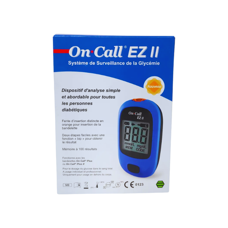 On Call EZ II Blood Glucose Monitoring Kit